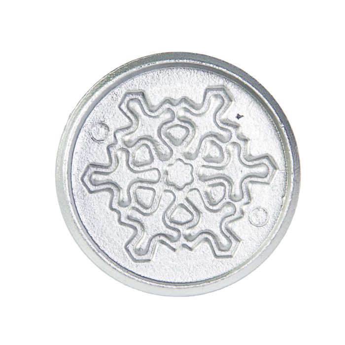 Форма (печать) для выпечки песочного печенья "Снежинка"