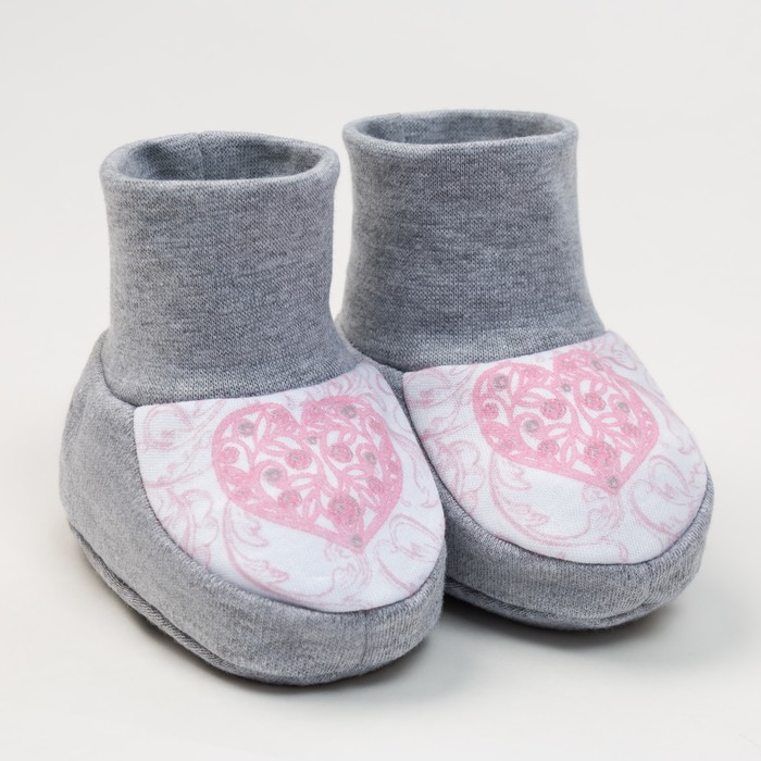 Пинетки "Принцесса", рост 62 см, 100% хл., интерлок