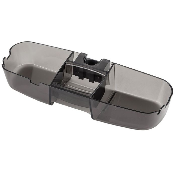 Полочка на душевую штангу для шампуней и ванных принадлежностей, нагрузка до 4 кг, цвет дымчатый