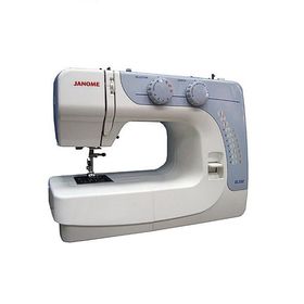 

Швейная машина Janome EL-532, 85 Вт, 15 операций, полуавтомат, бело-голубая