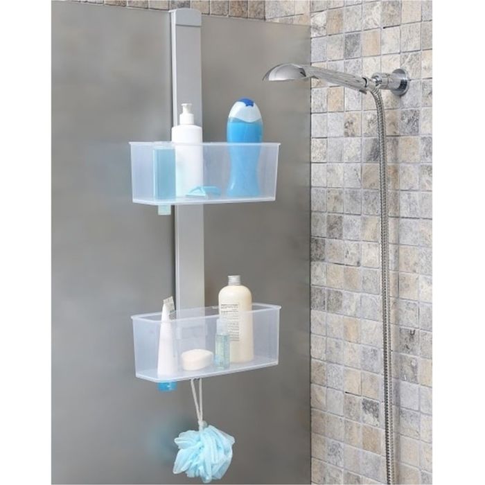 Полка для душа, глубина полки 11 см