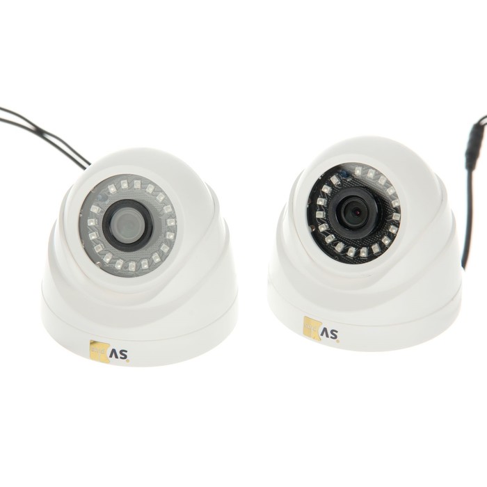 Комплект видеонаблюдения SVplus VHD-Kit112H, AHD, 2 внутренние камеры, 1 Мп