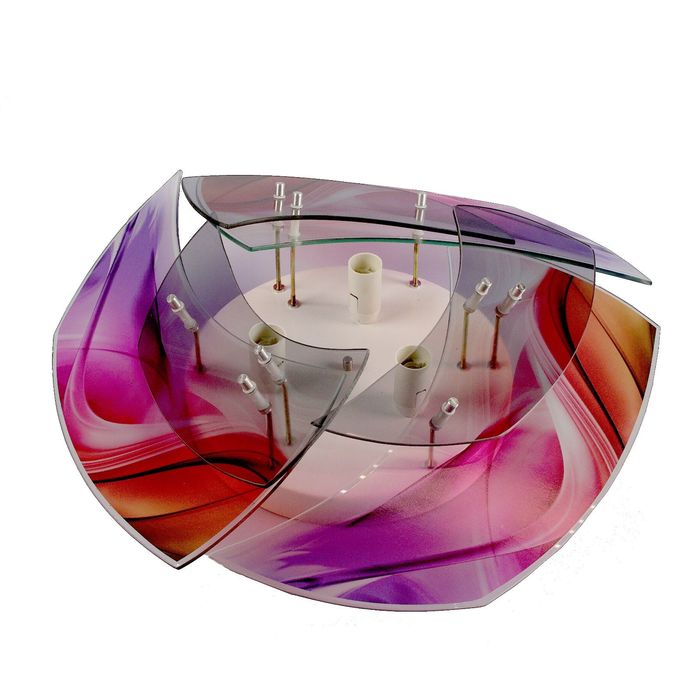 Люстра "Флер", E14, 40 Вт, 53 × 18 × 53 см