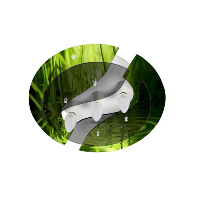 Люстра "Твист" 3 лампы E14 40Вт 43х14х43 см.