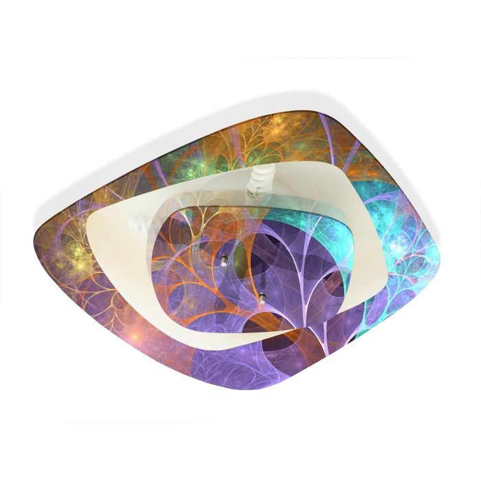 Люстра "Футур" 3 лампы E14 40Вт 53х18х53 см.