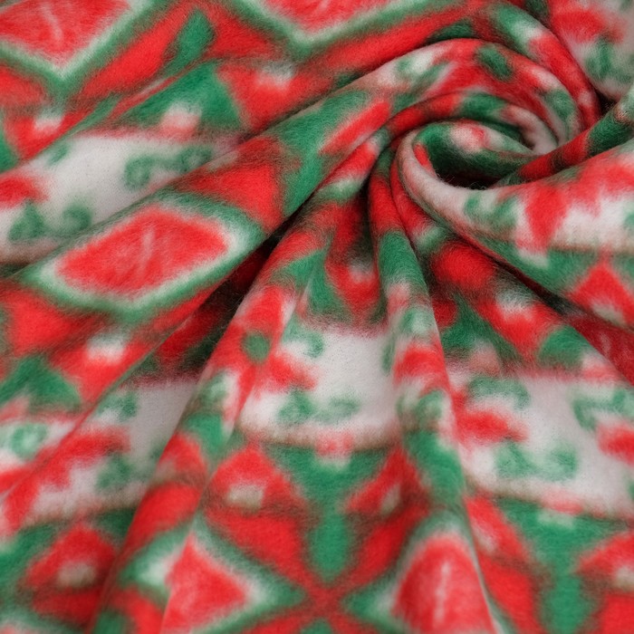 Плед "Экономь и Я" 150х180 см Новогодние узоры