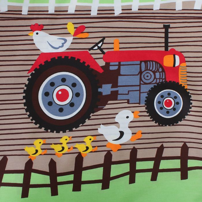 Постельное бельё "Этелька" В гостях у бабушки 143х215 см, 150х214 см, 70х70 см, 100% хл, сатин