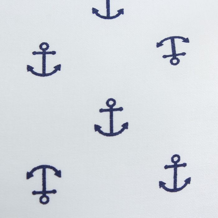 Постельное бельё "Этелька" Якоря 143х215 см, 150х214 см, 70х70 см, 100% хл, сатин