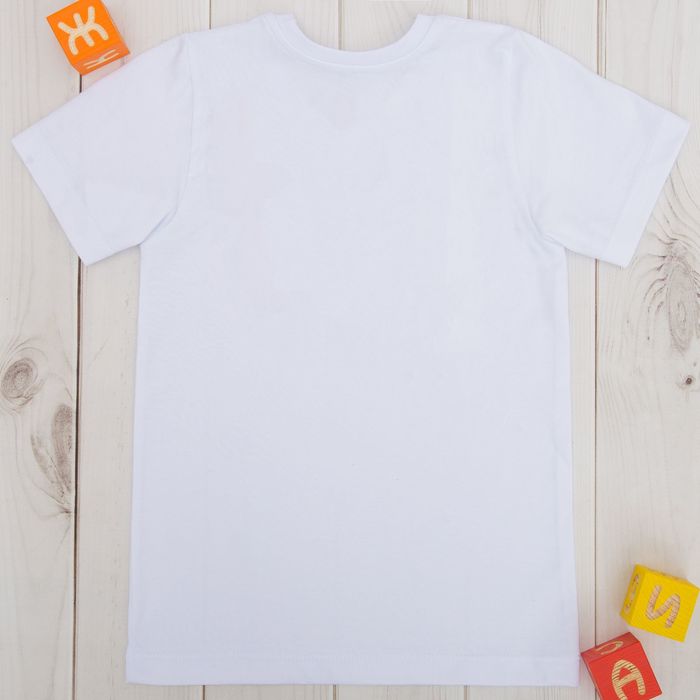 Футболка детская KAFTAN "Подтяжки с красной бабочкой", рост 98-104 см (30), 3-4 года