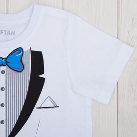 

Футболка детская KAFTAN "Джентльмен" рост 110-116 см (32), 5-6 лет