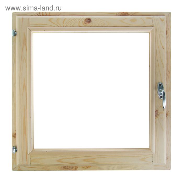

Окно, 50×60см, однокамерный стеклопакет, с уплотнителем, из хвои