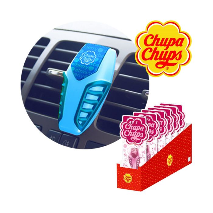 Ароматизатор на дефлектор мембранный гелевый Chupa Chups, ваниль, 3 мл (CHP303)