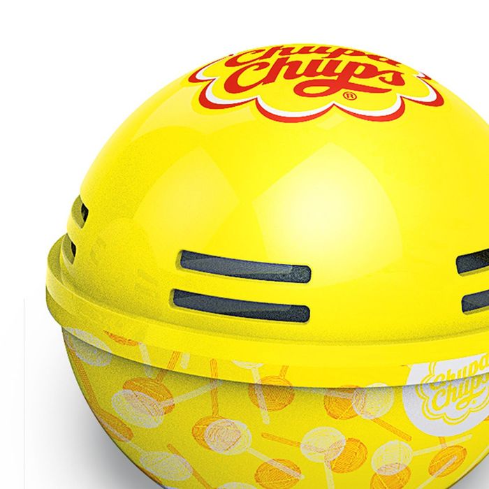 Ароматизатор на панель гелевый Chupa Chups, лимон, 100 г (CHP606)