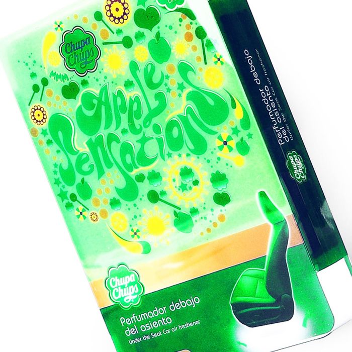 Ароматизатор под сиденье гелевый Chupa Chups, яблоко, 200 г (CHP902)