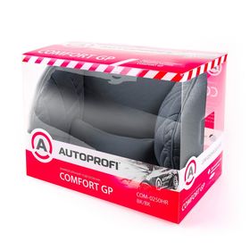 

Подголовник Comfort, экокожа, 3D полиэстер, чёрный (COM-0250HR BK/BK)