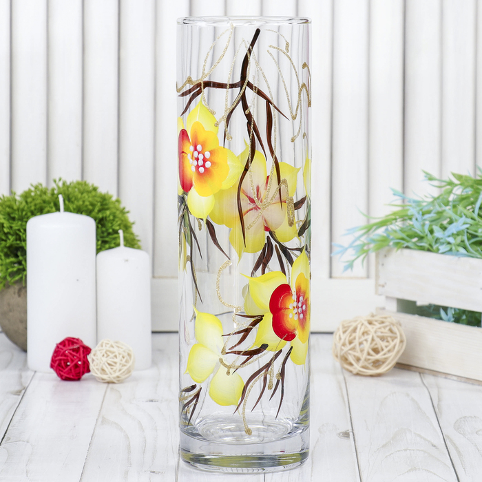 Ваза "Магнолия" цилиндр