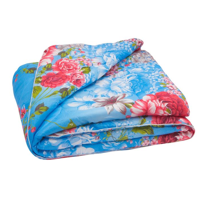 Одеяло 172*205 полиэстер, файбер 800гр, пакет, МИРОМАКС