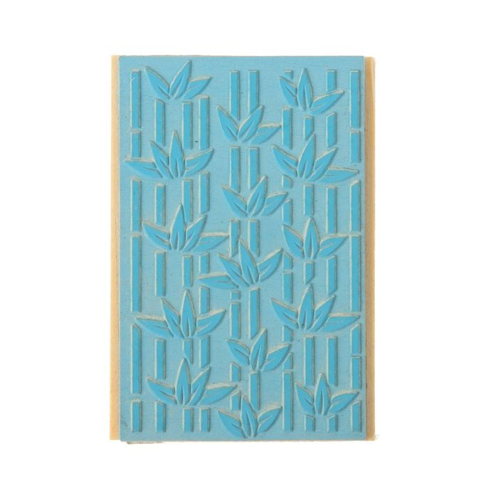 Штамп фоновый "Бамбук" резина, 4х6 см  (ШТ-1)