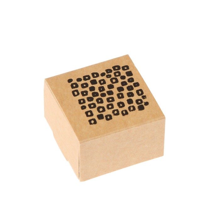 Штамп фоновый "Квадратики" резина, 4х6 см  (ШТ-87)