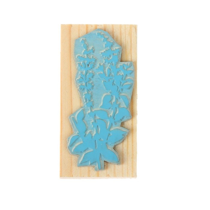 Штамп "Куст" резина, 4х6 см (ШТ-176)