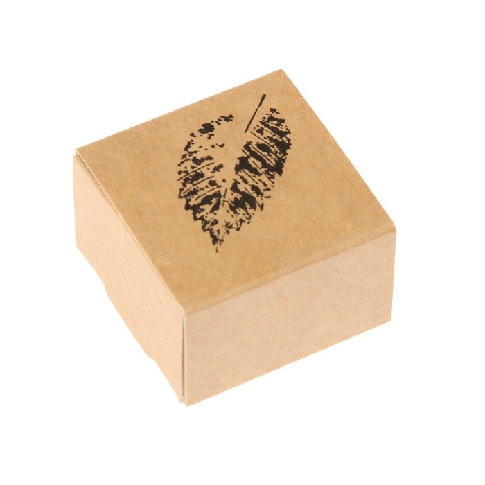 Штамп "Листочек" резина, 4х4 см (ШТ-127)