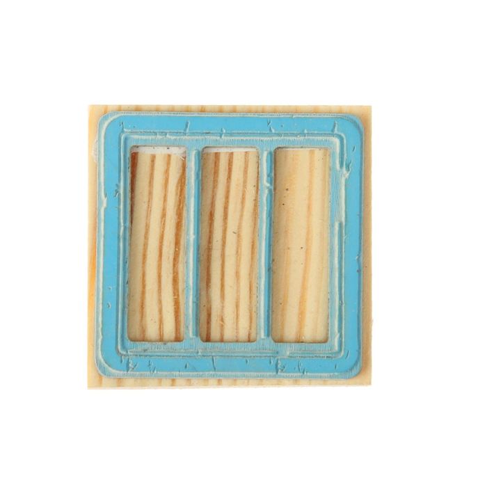 Штамп "Этикетка" резина, 4х6 см (ШТ-59)