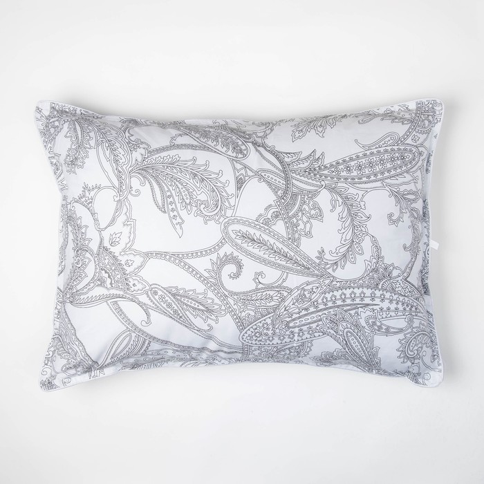 Подушка Миромакс 50х70 см иск. лебяжий пух, тик, хл 100%