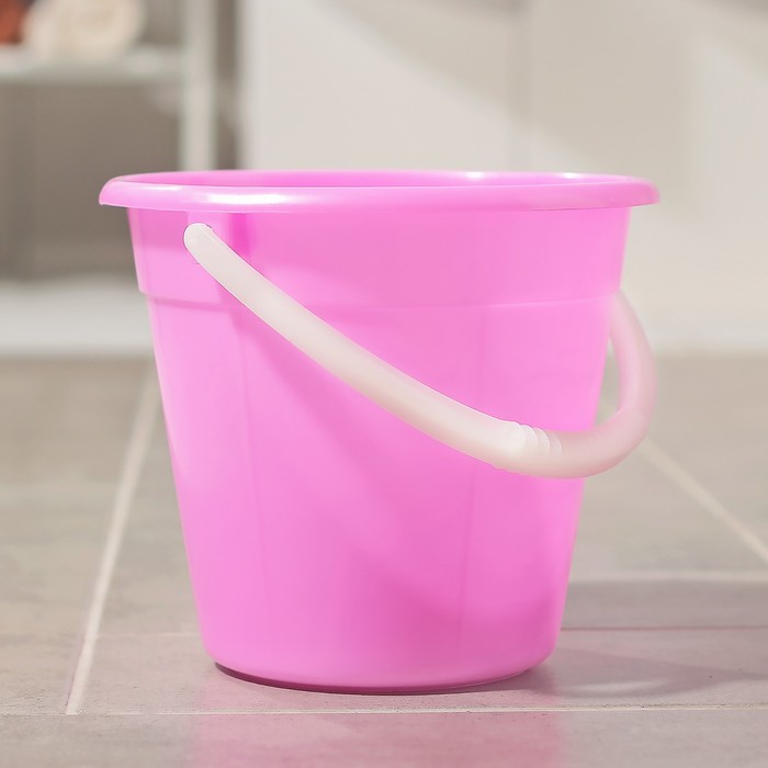 Ведро 3 л "Евро", пищевое, особо прочное, МИКС