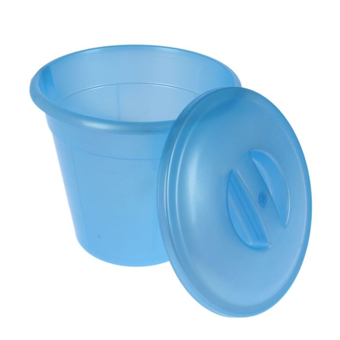 Ведро 3 л евро пищевое с крышкой Особопрочное микс