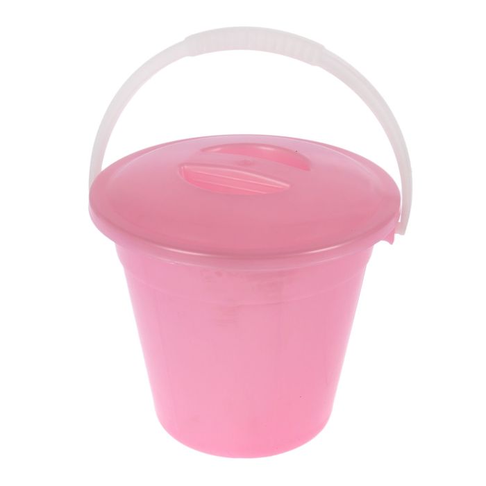 Ведро 3 л евро пищевое с крышкой Особопрочное микс