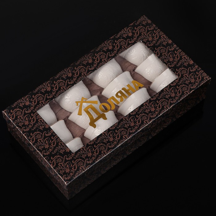 Набор чашек 70 мл "Мэрион", 12 шт