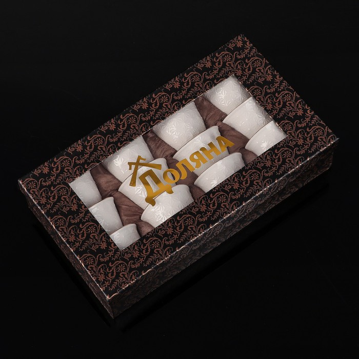 Набор чашек «Женевьева», 70 мл, 12 шт.