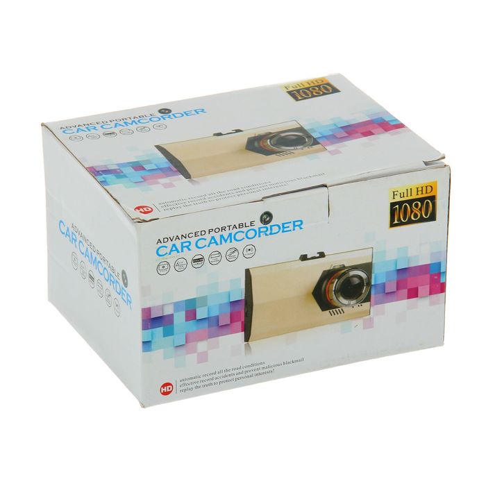 Видеорегистратор автомобильный 3.0" TFT, обзор 170°, HD 1080P