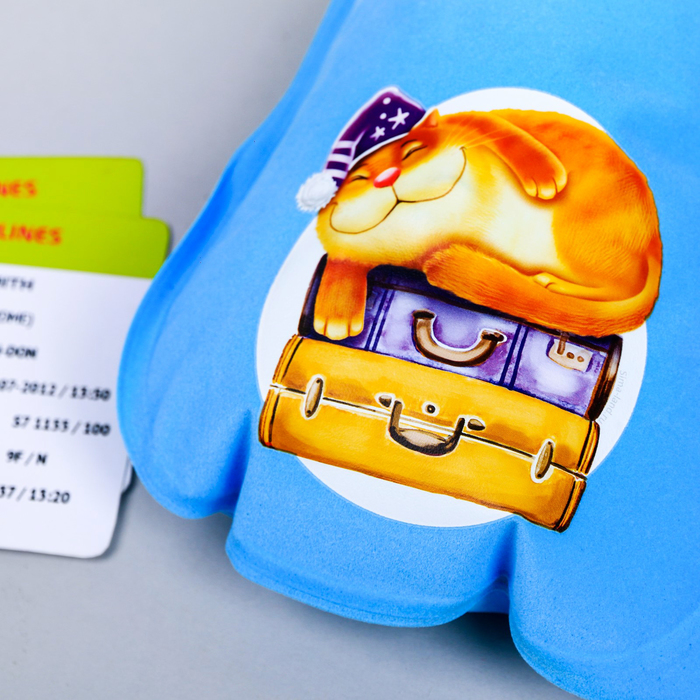 Подушка для сна "Разбудить, когда доберемся"