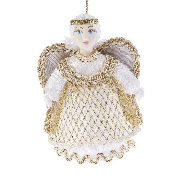 Сувенирная кукла подвесная "Ангел" 12,5 смх8 см, МИКС