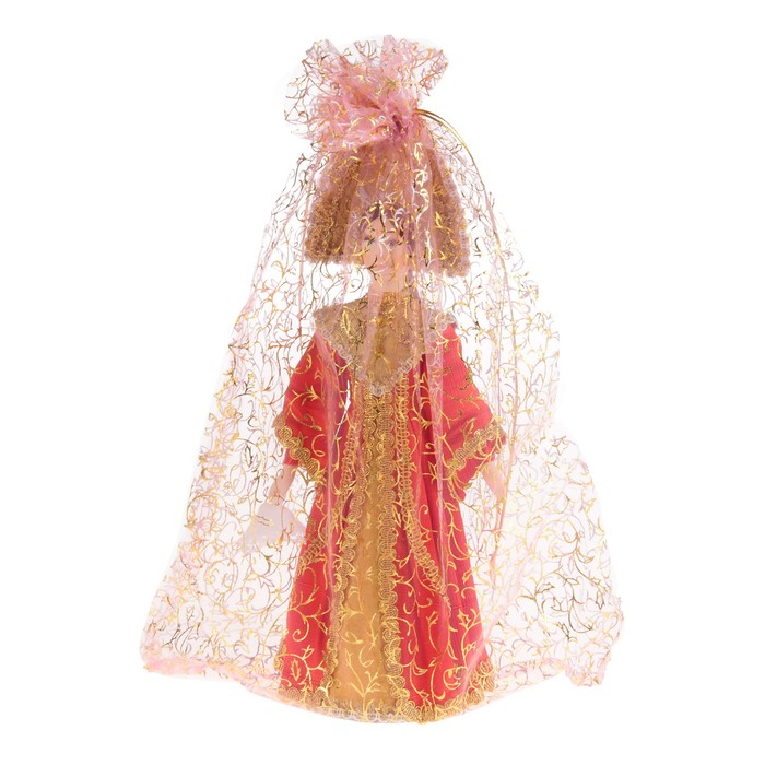 Сувенирная кукла "Девушка с платочком" 30х13 см