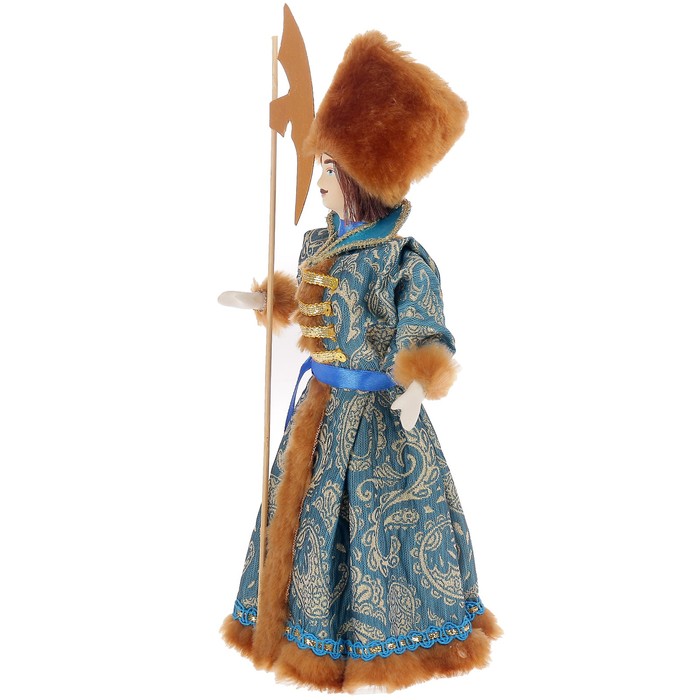 Сувенирная кукла "Воин" 30х13 см, МИКС