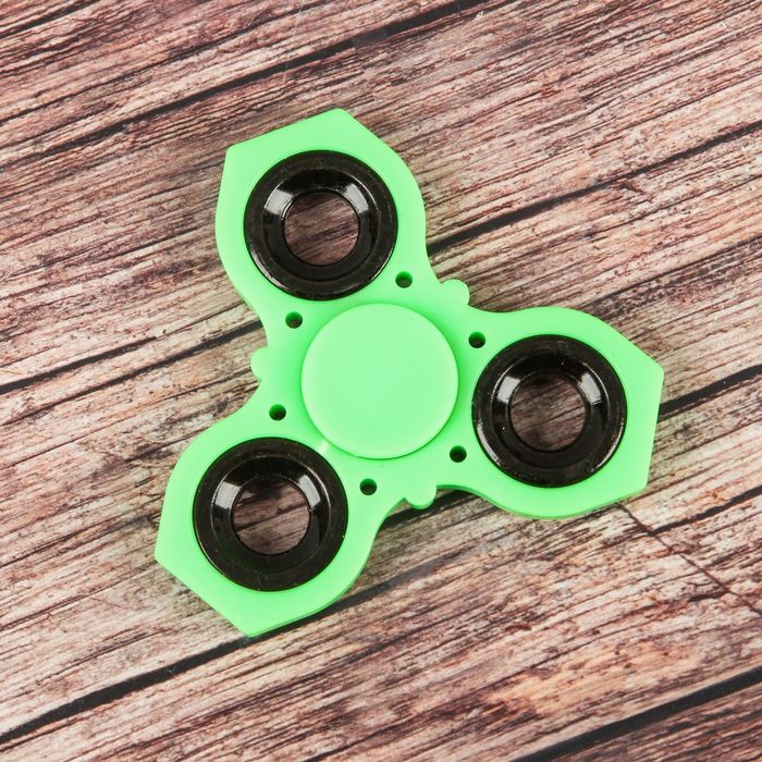 Спиннер "Upgrade", 7*1.5см, зеленый
