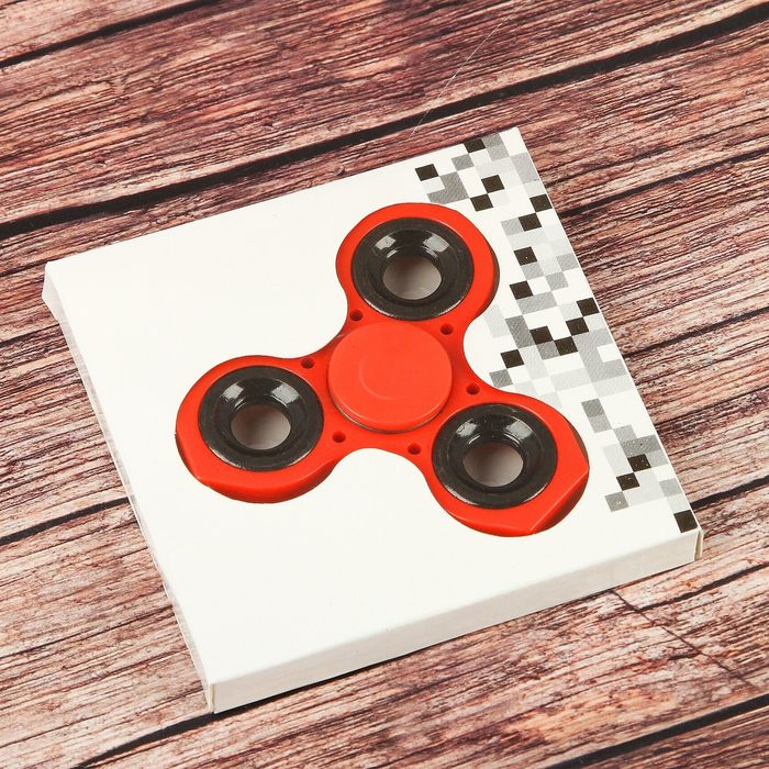 Спиннер "Upgrade", 7*1.5см, красный