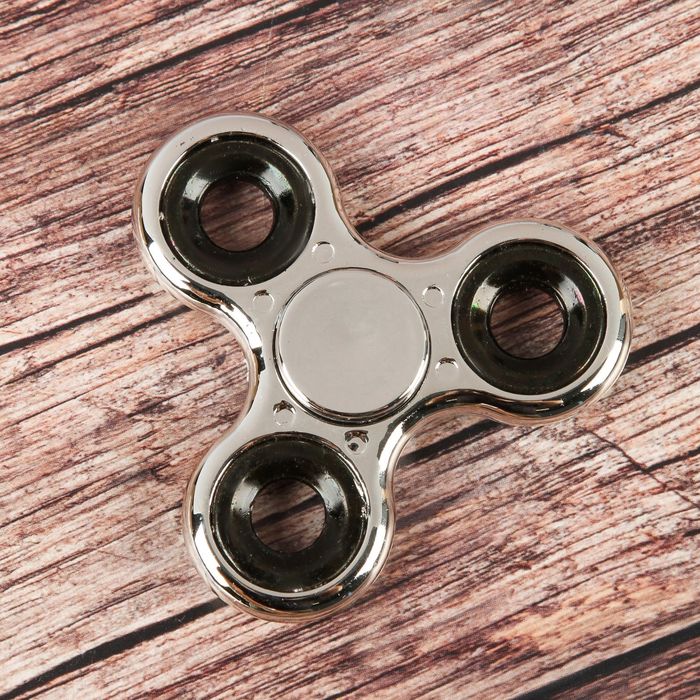 Спиннер "Классика" хром, 7,5*0,5см