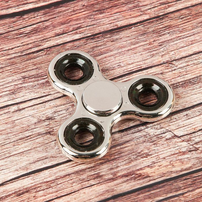 Спиннер "Классика" хром, 7,5*0,5см