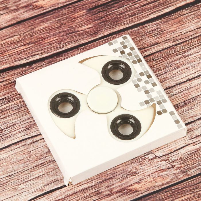 Спиннер "Speed Ride",белый 7*7*1