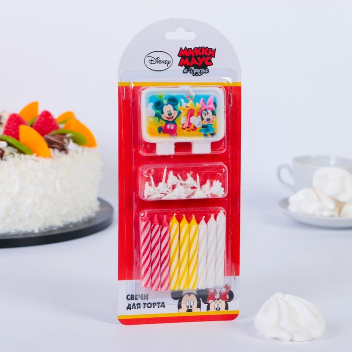 Набор свечей для торта "Disney. Микки"