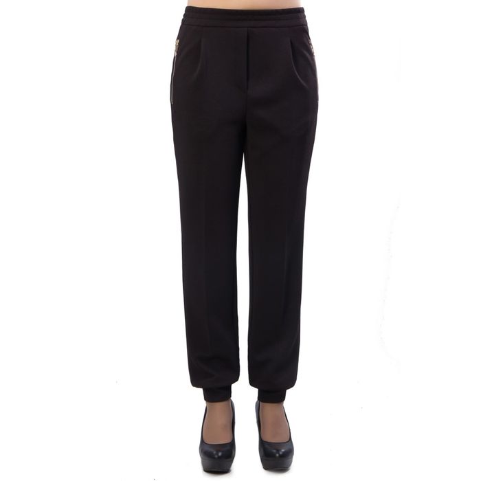 Брюки женские, размер 50, цвет чёрный Б4-3629