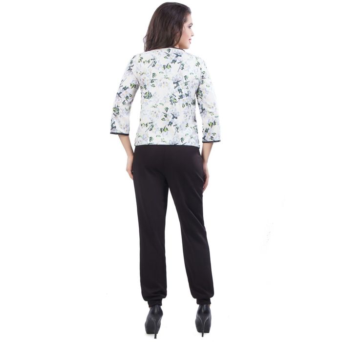 Брюки женские, размер 50, цвет чёрный Б4-3629