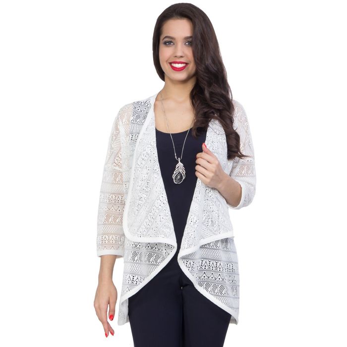 Кардиган женский, размер 50, цвет белый М4-3422/10