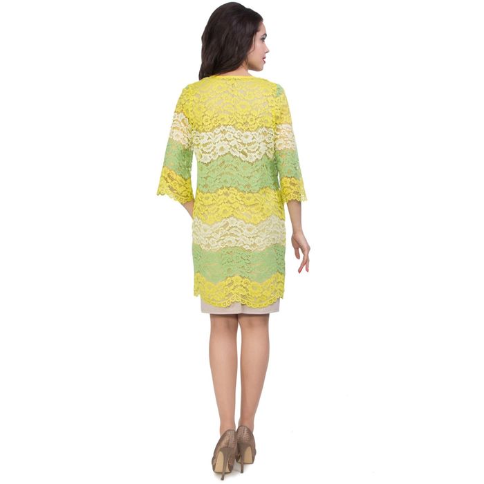 Костюм женский, размер 48, цвет бежевый П4-3539/6