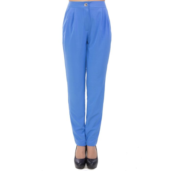 Брюки женские, размер 42, цвет васильковый Б5-3570/1