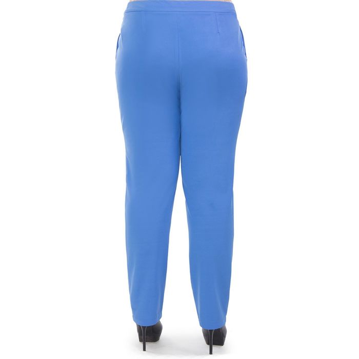 Брюки женские, размер 58, цвет васильковый Б5-3570/2