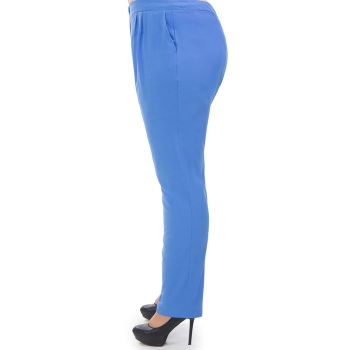Брюки женские, размер 60, цвет васильковый Б5-3570/2